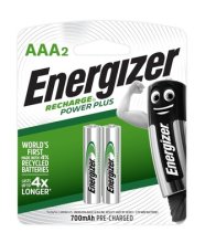 ENERGIZER Battery Rechargeable AAA NH 12 BP2