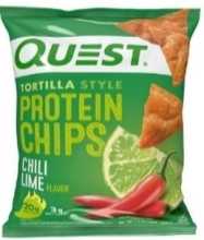 QUEST CHL LIME TORTILA PROTEIN CHIPS 32G