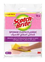 SCOTCH BRITE CLASSIC SPONGE CLOTH 10S