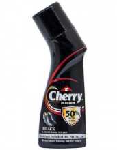 CHERRY BLOSSOM BLCK LIQ SHOE POLISH 75ML