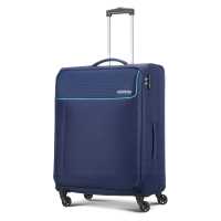 AMERICAN TOURISTER JAMAICA SOFT TROLLEY 4WHEELS 58CM NAVY