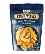 DJ&A POTATO WEDGES ORIGINAL 100G