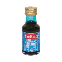 Delicio Blue Food Colour Bottle 28ml