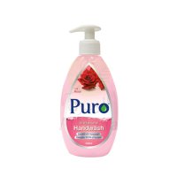PURO Antibac Hand Wash Liquid Rose 500ml