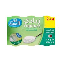AWAFI Yoghurt Full Fat 170g x 6