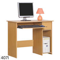 Heveapac Computer Table Beech/Queen