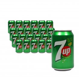 7UP Soft Drink Can 24pcsx330ml