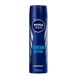Nivea Men Deodorant Spray Invisible Fresh Active 150ml