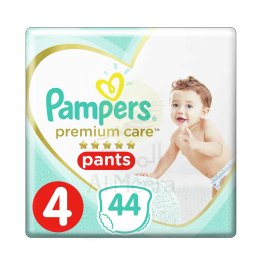 PAMPERS DIAPERS PREMIUM CARE PANTS JUMBO PACK S4 44S @SP