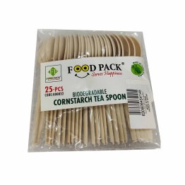 FOOD PACK Bio Corn Starch Tea Spoon