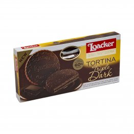 Loacker Tortina Triple Dark Chocolate 125g