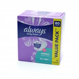 ALWAYS Liners Comfort & Protect Scented 80's