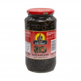 Figaro Black Olives Slice 480g