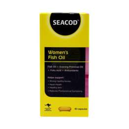 GELTEC  Seacod Womens Fish Oil 60'S