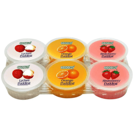 COCON PUDDING ASSORTED 80g X 6