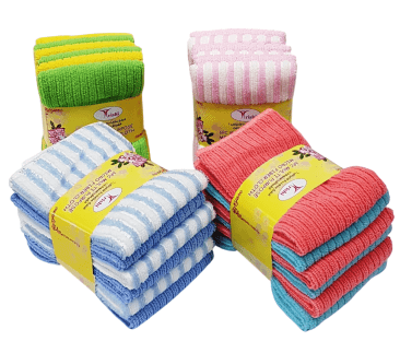 TRISHI Multi-Purpose Microfiber Cloth 6pcs