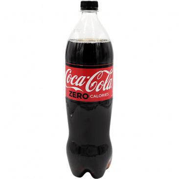 COCA COLA  Zero Soft Drink Bottle 1.25L