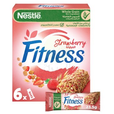 NESTLE Fitness Strawberry Bar 23.5gx6