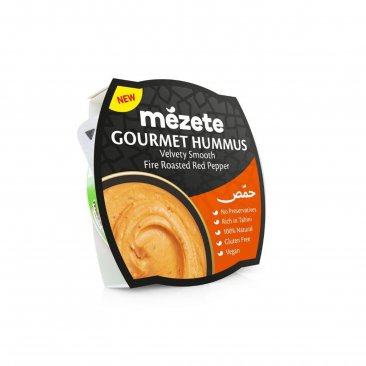 MEZETE Hummus Gourmet Roasted Pepper 215g