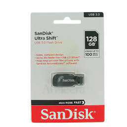SANDISK FLASH DRIVE ULTRA 128GB USB 3.0