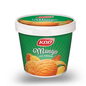 KDD Mango Ice Cream 1L