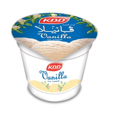 KDD Ice Cream Cup Vanilla 100ML