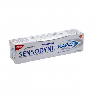 Sensodyne Toothpaste Rapid Action Whitening 75ml