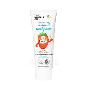 The Humble Toothpaste Strawberry With Fluoride Kids 75Ml