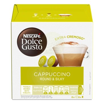 NESCAFE DOLCE GUSTO Cappuccino Coffee Capsules 186.4g/16pc