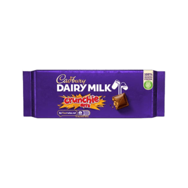 Cadbury Dm Crunchie Chocolate Bar 180G