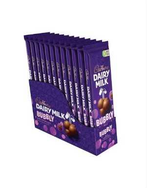 CADBURY DAIRY MILK BUBBLY CHOCO 87GX12