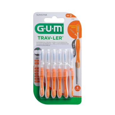 GUM Proxa Brush Traveler 0.9MM