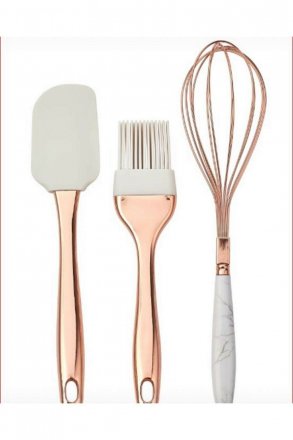 Vipahmet Eggbeater + Spatula + Mixer Set Copper
