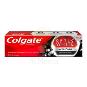 Colgate Toothpaste Optic White Charcoal 75ml