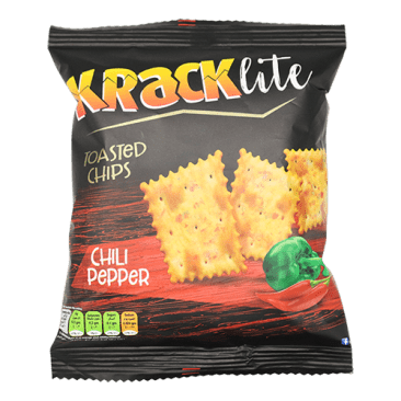KRACKLITE BISCUITS TOASTED CHIPS CHILI PEPPER 26G