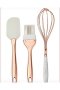 Vipahmet Eggbeater + Spatula + Mixer Set Copper